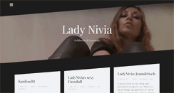 Desktop Screenshot of ladynivia.com